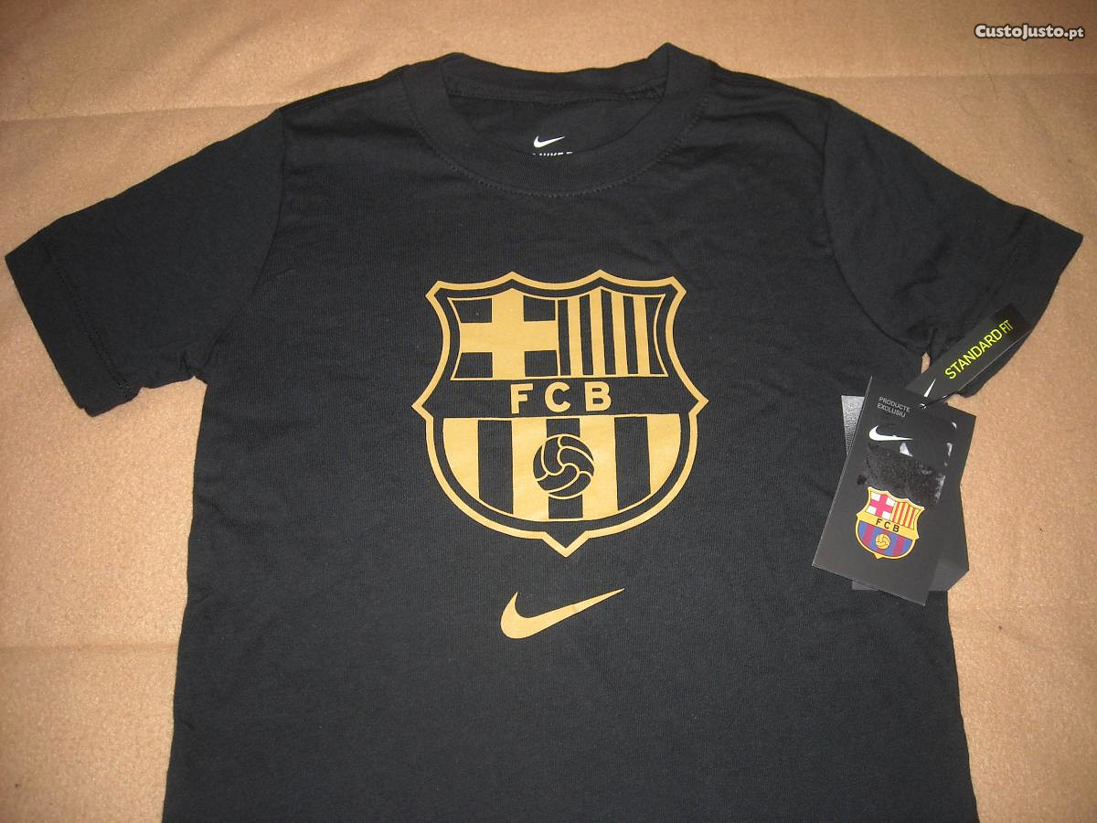 T-shirt criança Barcelona nike