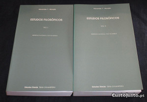 Livros Estudos Filosóficos 2 volumes Morujão