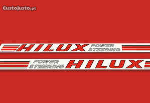 Autocolantes/Stickers para Toyota Hilux 4WD