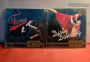 Fame e Dirty Dancing Musicais de Sempre em cd selados