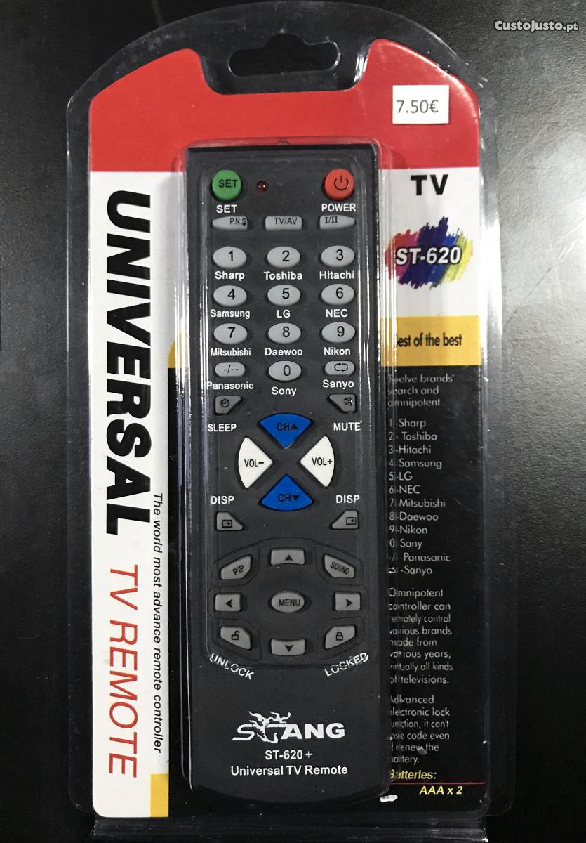 Comando Universal Para Tv / Televisão, TV, Áudio e Fotografia, à venda, Braga, 33893164
