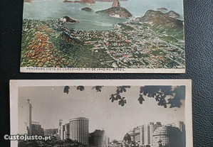 3 Postais Rio de Janeiro 1925, 47 e 71