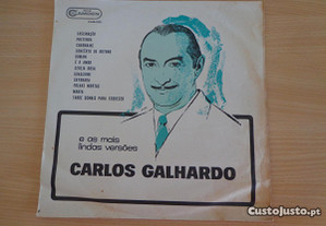 Disco vinil LP - Carlos Galhardo