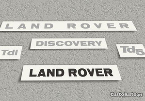 Autocolantes/Stickers Land Rover Discovery Td5/Tdi