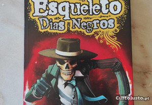 Livro "O Detetive Esqueleto: Dias Negros"