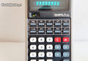 Calculadora Cientifica vintage Casio FX-10 a funcionar bem
