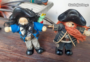 Piratas em madeira Le Toy Van - 2 Bonecos