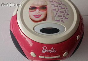 Radio leitor CD Barbie