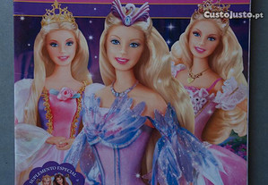 Caderneta de cromos Barbie Coleção Princesas