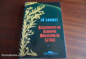 "Assassinatos na Academia Brasileira de Letras" de Jô Soares - 1ª Edição de 2005