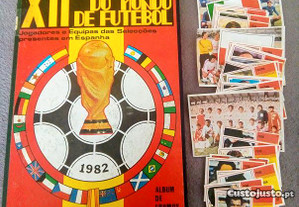 Cromos Campeonato do Mundo de Futebol 1982