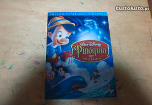 dvd original Disney pinoquio ediçao dupla lombada n 2