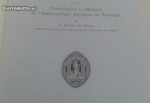Fascículo Contribuições para o Estudo da Antropologia Portuguesa