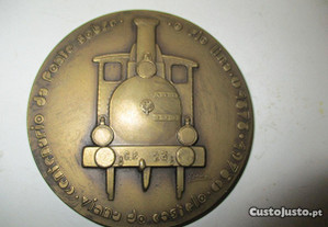 Medalha Caminho de Ferro Centenário Ponte Sobre Rio Lima