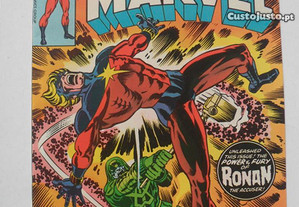 CAPTAIN MARVEL 49 Ronan Marvel Comics 1977 bronze age BD Banda Desenhada