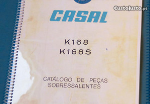 Catálogo Peças Motorizada Casal K168 Boss 50 cc mota