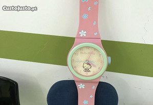 Relógio de Parede Hello Kitty