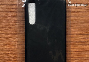 Capa de silicone preta para Huawei P20 Pro