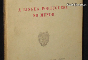 Livro A Língua Portuguesa no Mundo Jorge Morais-Barbosa