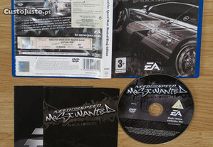 Playstation 2: Need For Speed Most Wanted Black Edition
