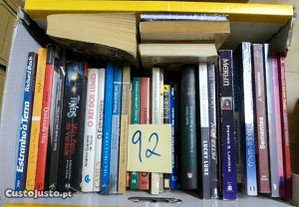 Lote 92: Livros Diversos - VENDIDOS EM SEPARADO - Vários Preços