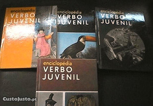 Enciclopédia Verbo Juvenil Volumes 4,7,9 e 12.