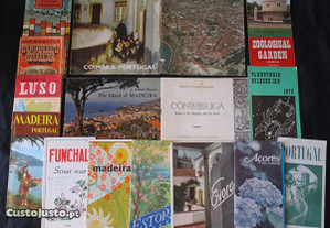 Folhetos turísticos Portugal Lisboa Sintra Estoril