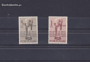 Selos Portugal 1949-Afinsa 713/714 MNH