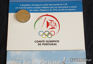Portugal 2016 2€ Jogos Olímpicos do Rio - Numismatica Online