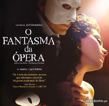 O Fantasma da Ópera (2004) Novo Andrew Lloyd IMDB: 7.3