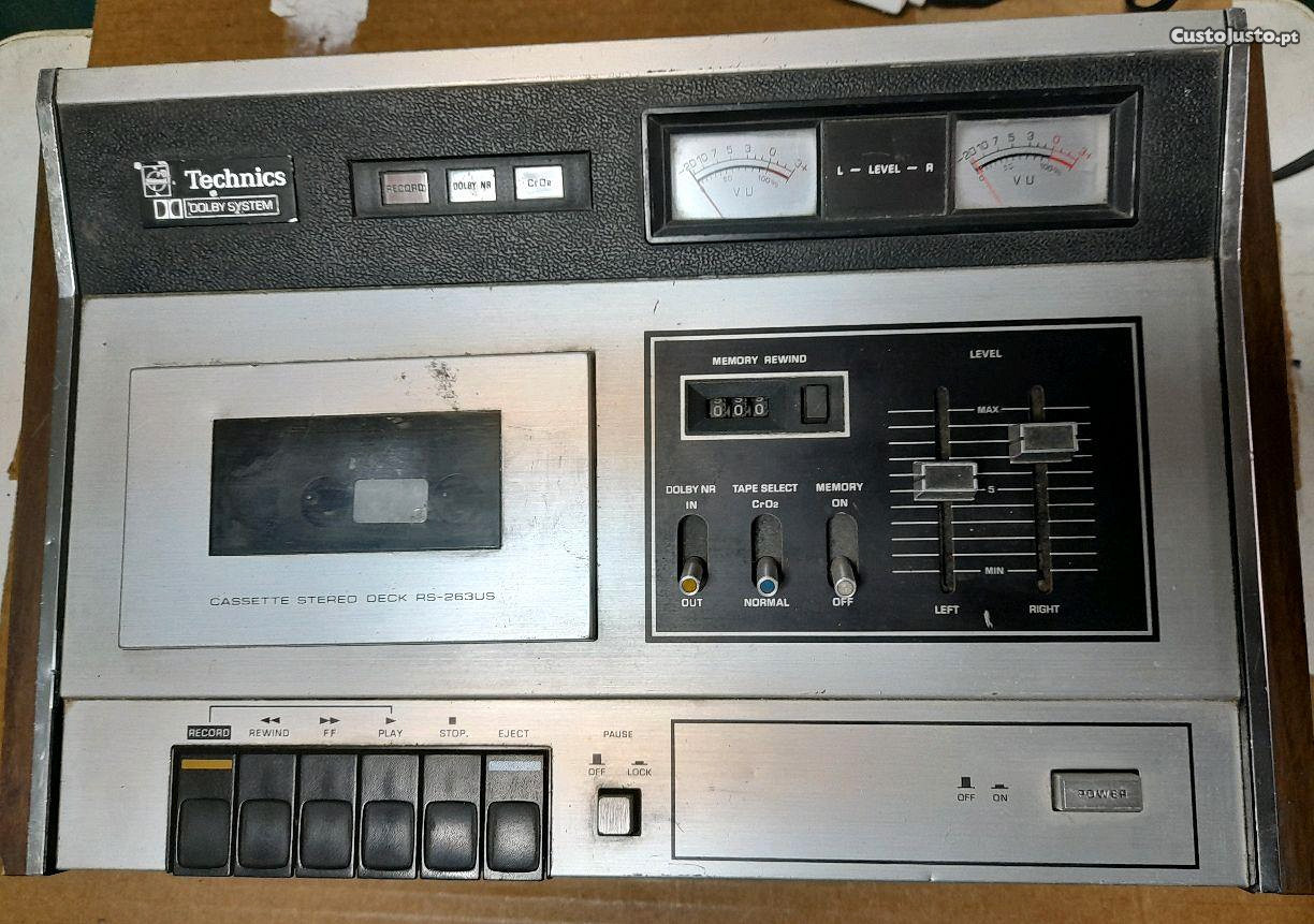 technics rs 263us cassette player
