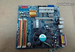 Kit Motherboard + Memória + Processador + Cooler