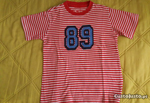 T-Shirt Algodão "89" Zippy (10 Anos)