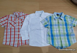 Conjunto de 3 camisas para criança - 2 anos
