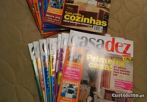 19 Revistas de decoração Casa Dez