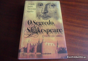"O Segredo de Shakespeare" de Jennifer Lee Carrell - 1ª Edição de 2007
