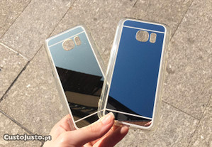 Capa de silicone espelhada para Samsung S7 - Novo