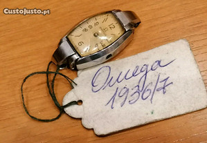 Relógio antigo corda manual omega