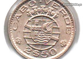 Cabo Verde - 2.50 Escudos 1967 - soberba