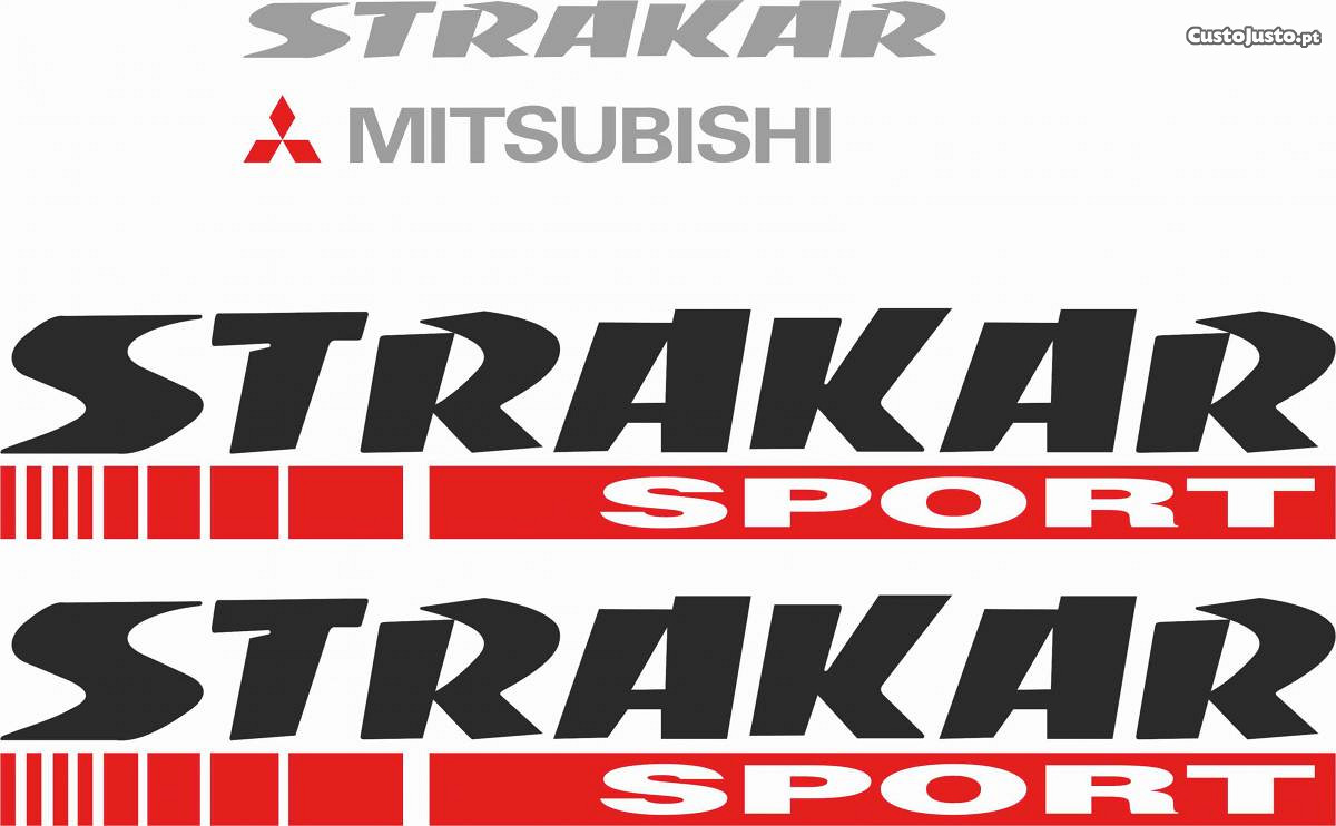 Kit autocolantes Mitsubishi L200 Strakar/Dakar