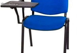 Cadeira Formação c/ Palmatória Drt. Tecido / Pele Sintética