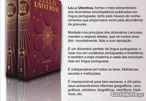 Lello universal - 2 volumes - novos