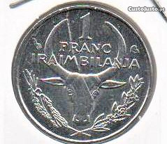 Madagáscar - 1 Franc 2002 - soberba