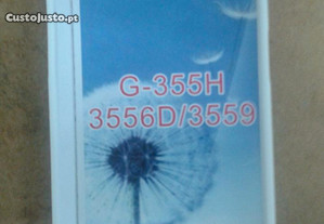 Capa em Silicone Samsung Galaxy Core (G355) Branca