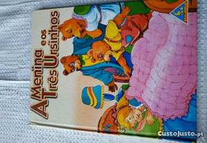 Livro Infantil A Menina e os Três Ursinhos Majora