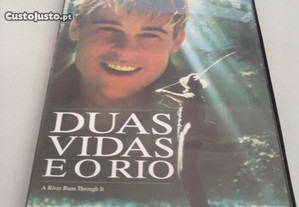 DVD Duas Vidas e O Rio Filme de Robert Redford com Brad Pitt e Craig Sheffer Leg.Port