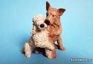 Figura Cães Namorados - Castagna