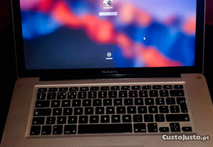 MacBook Pro I7 8GB 15,4 polegadas