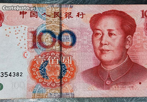 Nota da China 100 Yuan