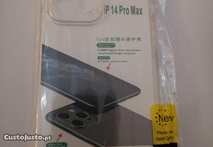 Capa para iPhone 14 Pro Max de Silicone Transparente NOVA
